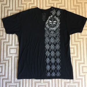 Men’s Printed V NECK T SHIRT 100% COTTON